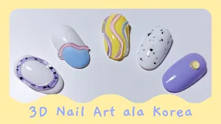 Nail Art 3D ala Korea