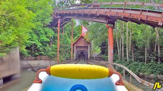 Tripsdrill Bathtub Log Flume - Badewannen-Fahrt Zum Jungbrunnen