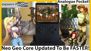 Analogue Pocket Neo Geo Core Updated! Stronger, Faster, More Overclocked!
