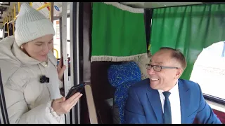 В Нижневартовске работает самый вежливый водитель автобуса