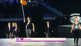 Armenian delegation in Baku 2015 European Games