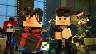 "A Christmas Special" - Minecraft Animation (@Rainimator & @TheBlueJerome Crossover) - Part 1