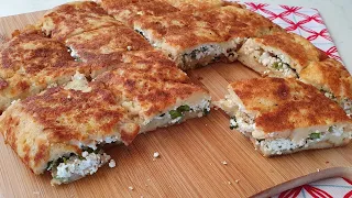 TAVADA BAYAT EKMEKLE ÖYLE BİR BÖREK YAPTIM Kİ NEFİS OLDU!SU BÖREĞİ TADINDA/BAYAT EKMEK DEĞERLENDİRME