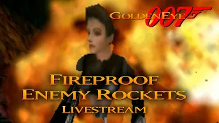 GoldenEye 007 N64 - Fireproof Enemy Rockets - 00 Agent (Part 3/3)