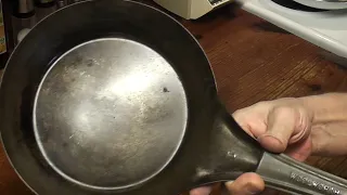 Cold Handle Cowboy Fry Pan - Restoration and First Use