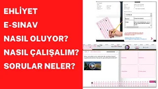 Ehliyet e-sınav nasıl yapılıyor, sorular nasıl? Sınava Nasıl Çalışmalıyım.