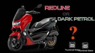 Nmax 155 2023, yamaha new color, redline and dark petrol