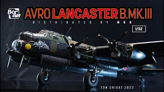 Witness the Fascinating Build of the Avro Lancaster B.MK.III Bomber in Stop Motion - 1/32 Scale