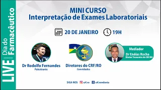 LIVE do Dia do Farmacêutico | MINI Curso - Interpretação de Exames Laboratoriais