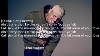 Chris Brown ft. Usher & Zayn - Back To Sleep (Remix) Lyrics