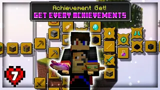 Collecting EVERY CUSTOM ACHIEVEMENTS in HARDCORE SKYBLOCK