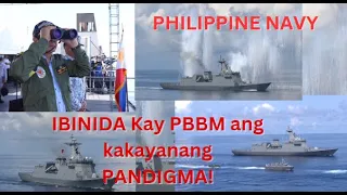 PHILIPPINE NAVY... IBINIDA kay PBBM ang Kakakyanang PANDIGMA!