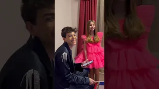 Valentina and Vincenzo Cantiello (JESC 2020 and 2014 winners) singing their songs together