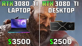 RTX 3080 Ti Laptop vs RTX 3080 Ti Desktop - 8 Games Test