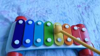 How to play Twinkle Twinkle Little Star on kids #xylophone