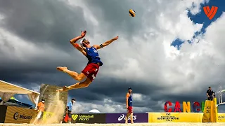 Most powerful Jump Serves of 2021! 💥 | Beach Volleyball World