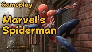 Marvel's Spider Man PS4 gameplay Марвел Человек Паук геймплей