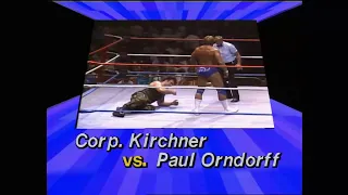 Paul Orndorff vs. Corporal Kirchner - 8/25/1986 - WWF