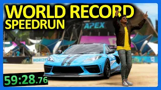 Forza Horizon 5 : My World Record!! (FH5 Speedrun)