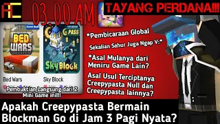 Apakah Creepypasta Bermain Blockman Go di Jam 3 Pagi Nyata?