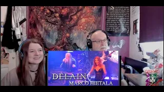 DELAIN  -( FEAT MARCO HIETALA ) NOTHING LEFT (Dad&DaughterFirstReaction)