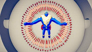 FIREWORK ARCHER CIRCLE vs EVERY UNIT - Totally Accurate Battle Simulator TABS
