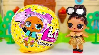 #Куклы ЛОЛ 3 серия 2 волна Видео для детей Мультик про Игрушки Пупсики LOL Surprise Dolls