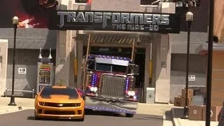 Grand Opening of Transformers: The Ride 3D at Universal Studios Hollywood