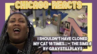 I Shouldn't Have Cloned My Cat 18 Times... - The Sims 4 by GrayStillPlays | First Time Reaction