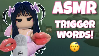 asmr roblox ~ EVADE! ♡ tingly trigger words for sleep + relaxation! 💤