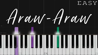 Araw-Araw - Ben&Ben | EASY Piano Tutorial