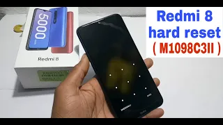 Redmi 8 hard restet ( M1908C3II ) pattern lock remove