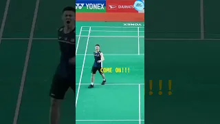 Lee Zii Jia comeback from 11 - 18 to 21 - 19 and did the siuuuu #shorts