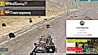 Gameplay 2 YouTuber MmDGaming and metroogaming 😱 گیم پلی با مترو گیمینگ