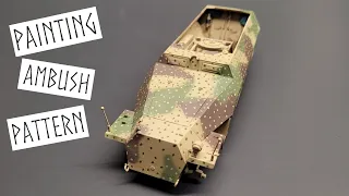 Painting Ambush Pattern Camo Dragon 1/35 Sd.Kfz. 251 Ausf. D (Update 4)