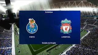 Porto vs Liverpool | Estádio do Dragão | 2021-22 UEFA Champions League | PES 2021