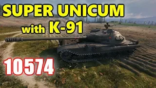 World of Tanks - K-91 - 11K Damage 4 Kills - SUPER UNICUM with K-91