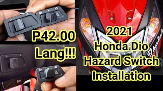 Honda Dio 2021 Hazard Switch Installation