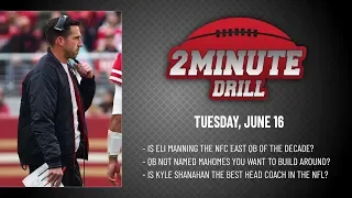 KYLE SHANAHAN IS THE BEST COACH IN THE NFL | 2 Minute Drill: Tuesday, June 16 | PFF