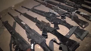 Hundreds of weapons confiscated from Eastern Ghouta militants