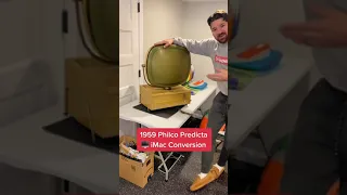 Converting a 1959 Philco Predicta into an iMac