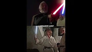 Count Dooku(ROTS) VS Luke Skywalker(All Forms)