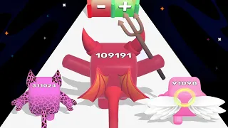 Level Up Numbers: MERGE Numbers Runner 3D (New Update - Part 02)