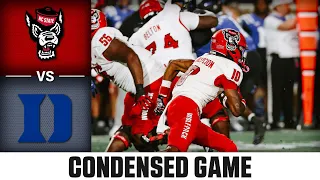 NC State vs. Duke Condensed Game | 2023 ACC Football