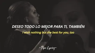 Adele - Someone Like You [Traducida al Español + Lyrics]