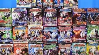 Ultraman Toys Collection Ultraman VS set ,X Armor Change! Zero,Ginga,Victory,Leo,Seven,Hikari,Taro