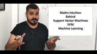 Maths Intuition Behind Support Vector Machine Part 2 | Machine Learning Data Science