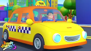 Колеса на Таксі Дитячий віршик і більше транспортний засіб Відео Для немовлят