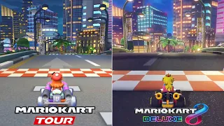 Evolution Of Tour Singapore Speedway Course In Mario Kart Games [2022-2023]