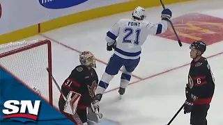 Lightning's Brayden Point Strikes Three Times to Score Second NHL Hat Trick vs. Senators